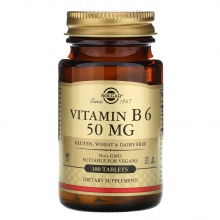  Solgar Vitamin B6 50 mg 100 