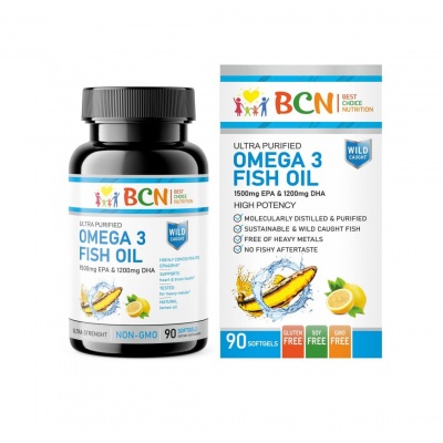  BCN PREMIUM QUALITY OMEGA 3 1500  90 