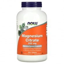  NOW Magnesium Citrate 200  250 